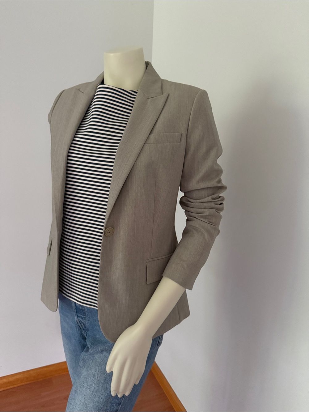 Theory Gray/Taupe Blazer